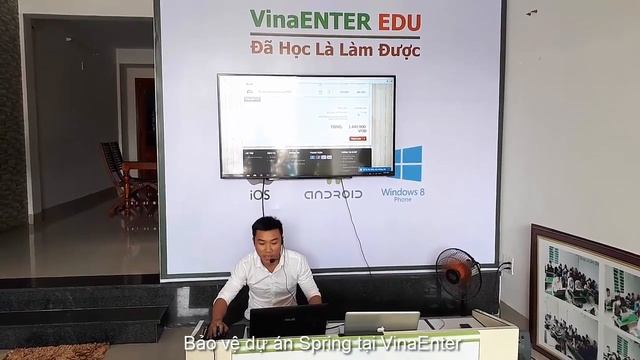 JAVA11-Trương Công Nhất-ĐH Bách khoa bảo vệ dự án SPRING смотреть онлайн