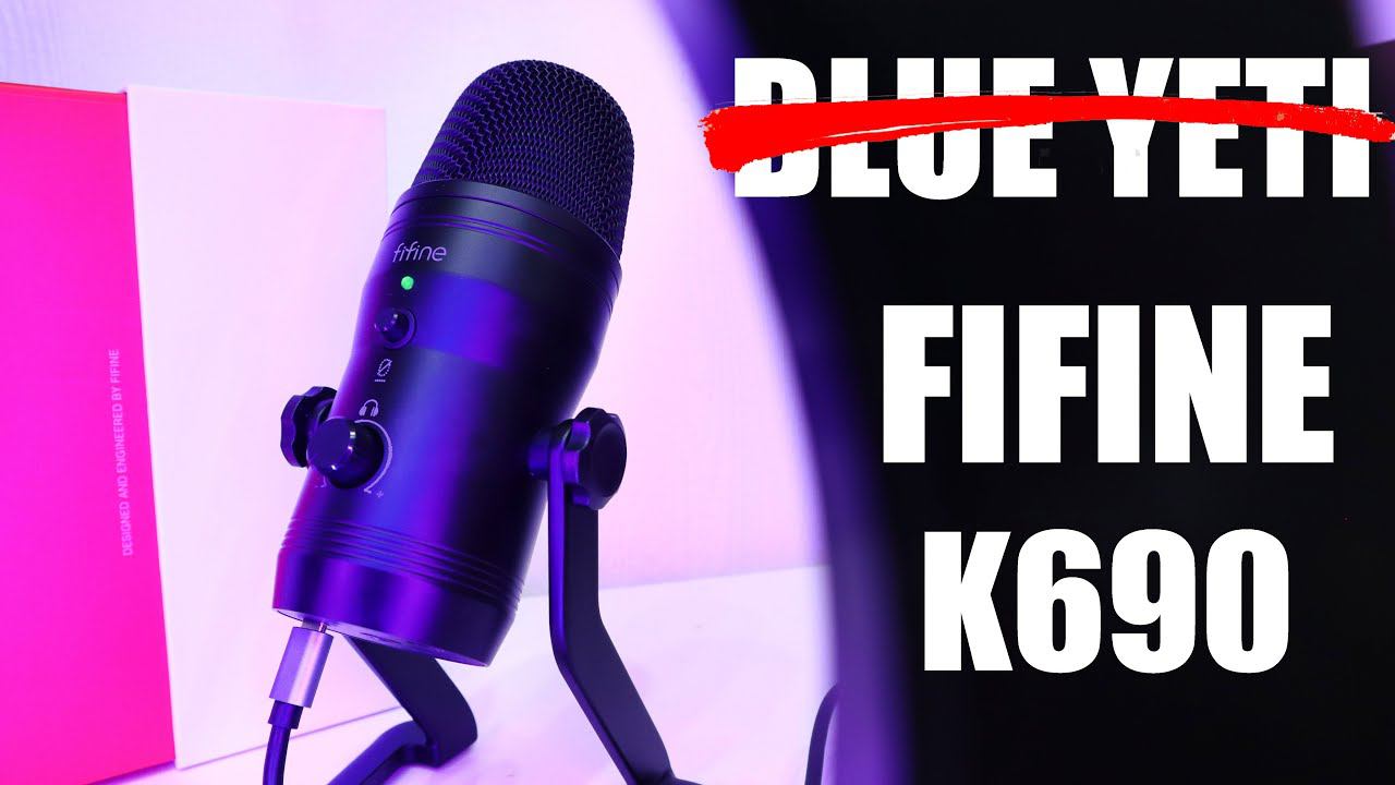 FIFINE K690 - КИТАЙСКИЙ КОНДЕНСАТОРНЫЙ USB МИКРОФОН С ALIEXPRESS - ПОЧТИ BLUE YETI! смотреть онлайн