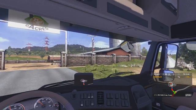 |ETS 2| |Карьера за дальнобоя| |Колхозные Покатушки| #1 смотреть онлайн