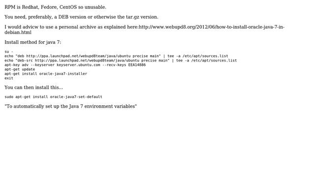 Ubuntu: Should I download Java's tar.gz or rpm to do offline java installation? (2 Solutions!!) смотреть онлайн