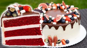 Торт «Красный Бархат» Шикарный и Оочень Вкусный