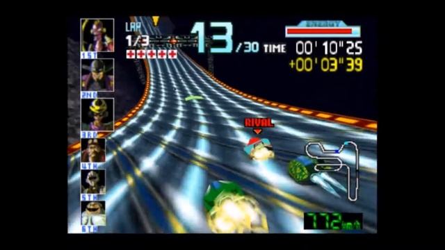F-ZERO X CLIMAX Music mod version 2- Announcer!! смотреть онлайн