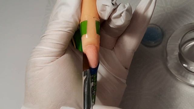 *454*Решилась!Учусь наращивать Акрилом!/I'm learning how to build with acrylic. смотреть онлайн