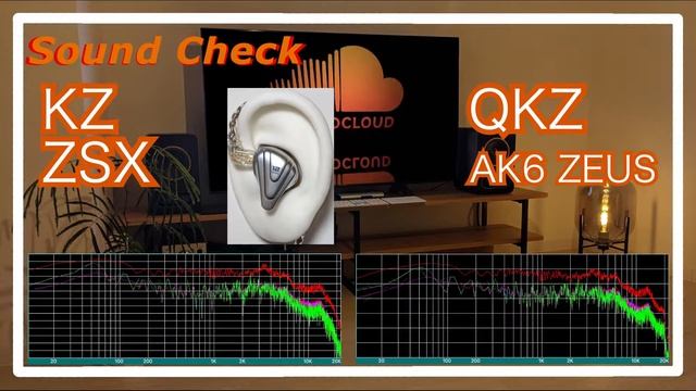 KZ ZSX vs QKZ AK6 ZEUS [ IEMs Chinese In-Ear headphones Sound Comparison 中華イヤホン音比較] смотреть онлайн