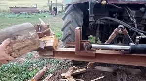 Самодельный гидравлический дровокол