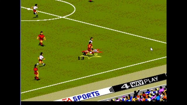 45 мин пиксельного футбола!))/Эмулятор Gens/Sega Mega Drive смотреть онлайн