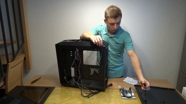 Распаковка и небольшой обзор корпуса ZALMAN Z11 PLUS смотреть онлайн