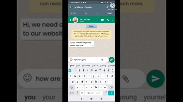 web, whatsapp смотреть онлайн
