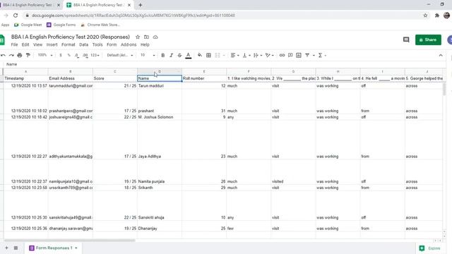 How to download your google form results in an excel file. смотреть онлайн