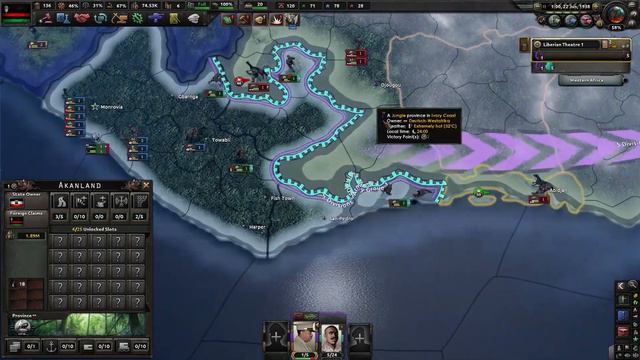 HOI4 : TOTALIST LIBERATION OF AFRICA - OR RED COLONIZATION IN KAISERREDUX??? смотреть онлайн