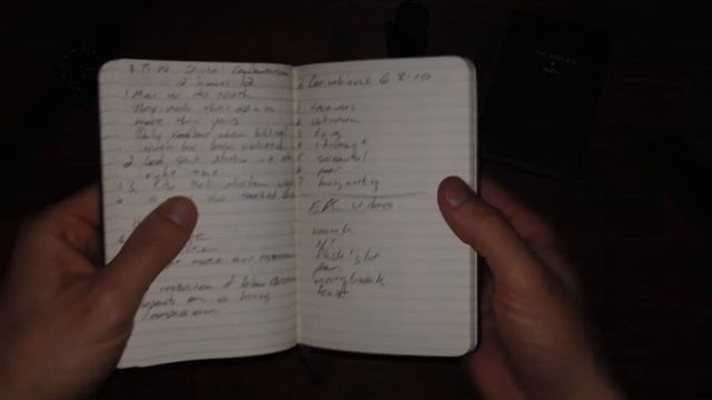 Moleskine Ruled Notebook Pocket Size Hardcover EDC Review