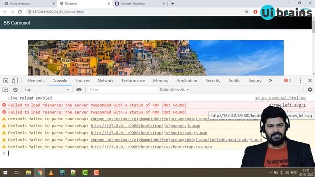 25 Slider Carousel in Bootstrap | Bootstrap Tutorial for Beginners | Ui Brains | NAVEEN SAGGAM смотреть онлайн