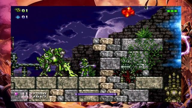 Gunlord X Stage 3 + Bosses Playstation 4 Scanlines Off смотреть онлайн