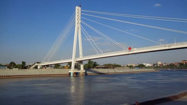 Набережная реки Туры, город Тюмень-1. смотреть онлайн