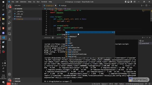 SV Python Webscraper - Intro & Gifts #1 смотреть онлайн