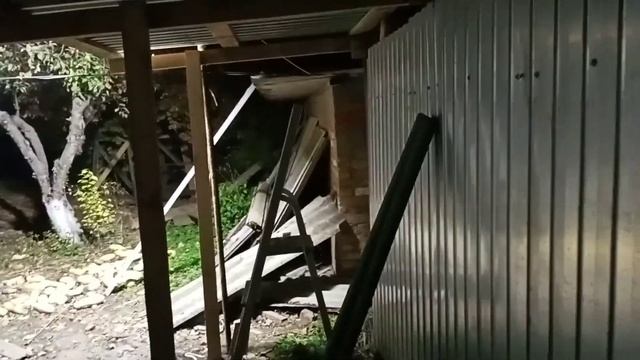 Реконструкция сарая для зерна.