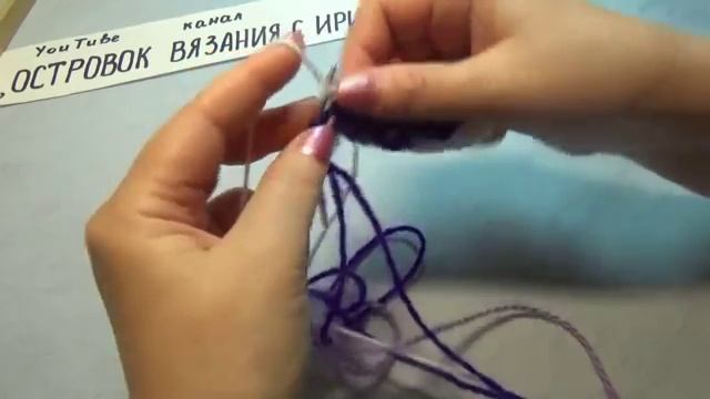 412 НАРЯДНЫЕ ТАПОЧКИ НА ДВУХ СПИЦАХ.СТИЛЬНО И КРАСИВО. МАСТЕР КЛАСС