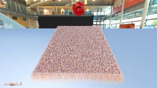 Marble Balls Animation / Blender simulation V37 смотреть онлайн
