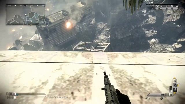 Call Of Duty Ghost: Chasm Ontop Of Bus!! *Tutorial* смотреть онлайн