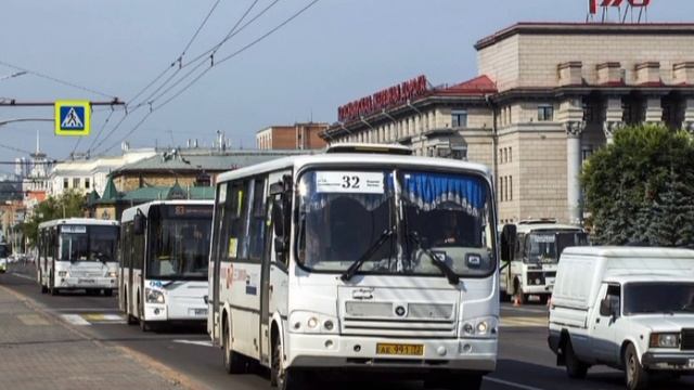 Автобус 32 маршрут улица 3-я Дальневосточная Академия Биатлона г.Красноярск смотреть онлайн