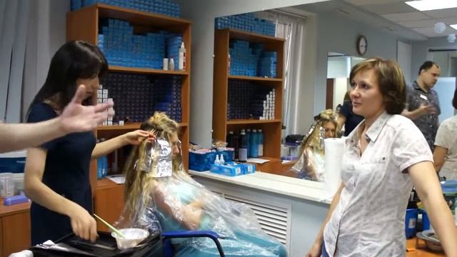 Краткий Курс Салонной Колористики в ШПБ Санкт Петербург смотреть онлайн