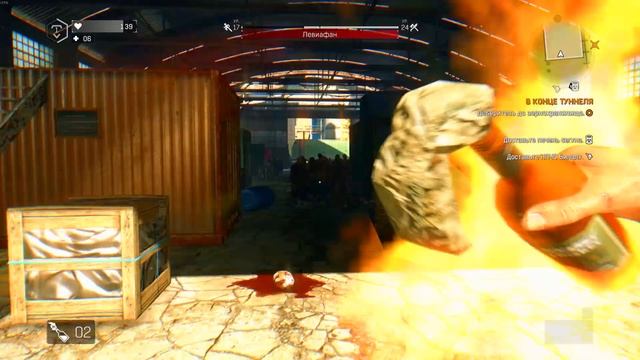 ЗОЛОТАЯ КОШКА РАЗРЫВАЕТ ПРОТИВНИКОВ МОЛНИЯМИ - DYING LIGHT THE FOLLOWING смотреть онлайн