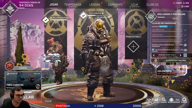 ESSE EVENTO PODERIA SER PRA SEMPRE - Apex Legends смотреть онлайн