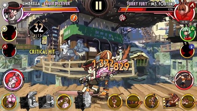 Fighter Reveal: Umbrella - EAGER DECEIVER | Skullgirls Mobile смотреть онлайн