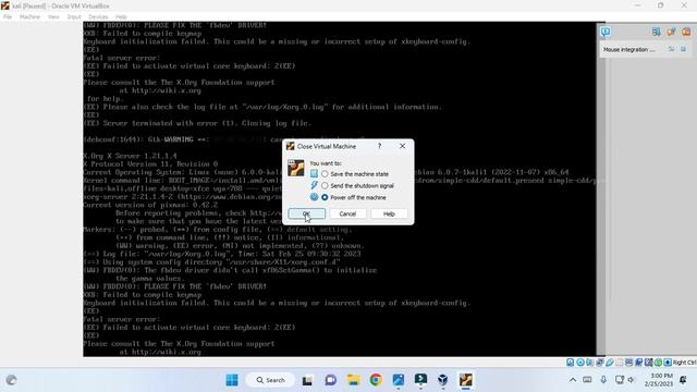 How to Fix Kali Linux Installation Error in Virtual Box - GTK Warning, Cannot Open Display смотреть онлайн