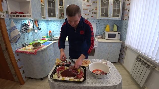 Глухарь запечённый в духовке смотреть онлайн