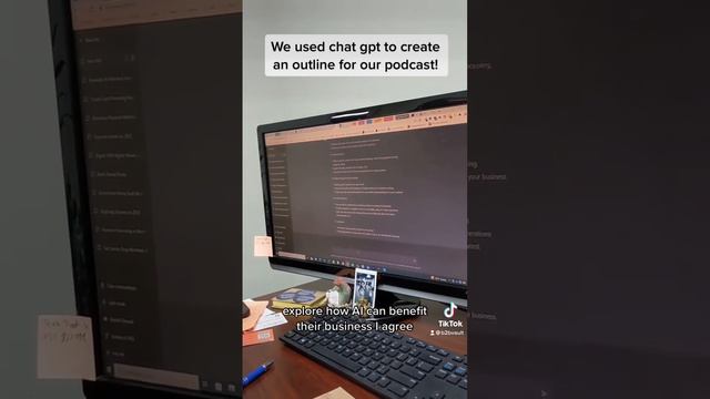Thank you chat gpt! #ai #podcast #businessowner #marketing смотреть онлайн