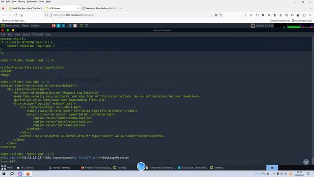 Cyber Security | Ethical Hacking | Pentesting Lab | Hackthebox | Previse смотреть онлайн