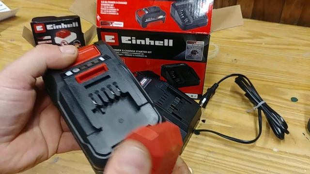 Einhell power x-change starter kit and Einhell TE-CP 18 Li USB- Solo смотреть онлайн