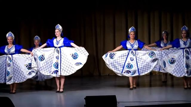 Сказочная гжель   Танец 'Гжель'