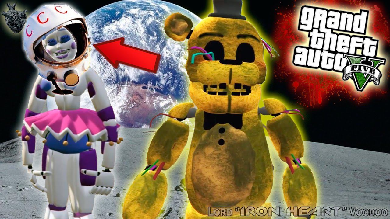 ГТА 5 МОДЫ! ПОЛЁТ НА ЛУНУ! АНИМАТРОНИКИ FNAF В КОСМОСЕ! ВИДЕО ОБЗОР МОДОВ GTA V! GTA 5 MODS #202 смотреть онлайн