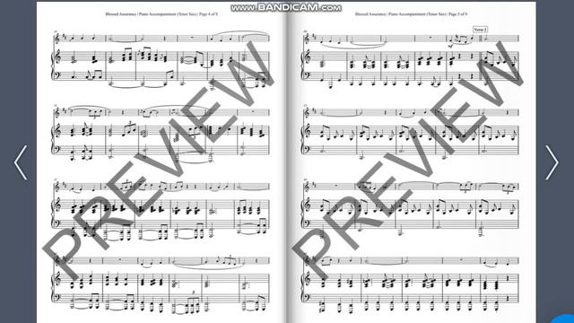 Blesssed Assurance (Tenor Sax Solo) [Sheet Music] смотреть онлайн