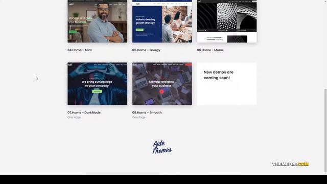 Adri - Business and Consulting WordPress Theme financial agency Website Builder смотреть онлайн