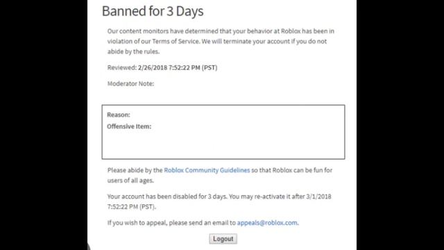 Stupid Roblox bans pt1 смотреть онлайн