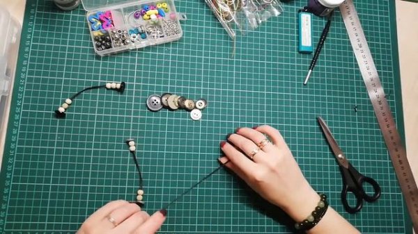 Брелок Из Пуговиц / Trinket From Buttons