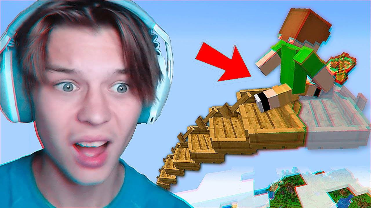 Учу 24 Сложнейших Трюка в Майнкрафт за 24 часа! смотреть онлайн