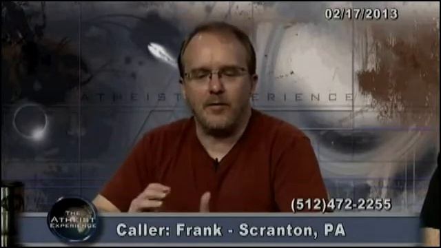 Atheist Experience #801  W/Frank