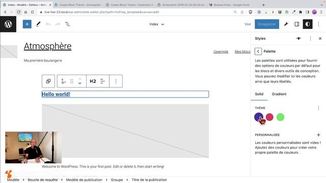 Live WordPress 100% Bloc 27 juillet 2023 смотреть онлайн