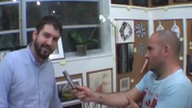 Brian Burkhardt at Bridge Art Fair смотреть онлайн