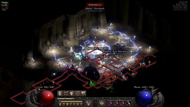 Nova Sorc Tomb Run Diablo 2 Resurrected смотреть онлайн