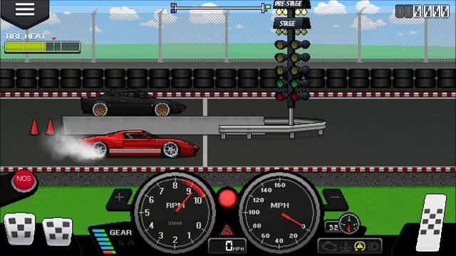 Pixel Car Racer | 3710HP Ford GT Drag Tune | 6.0 Second 1/4Mile! смотреть онлайн