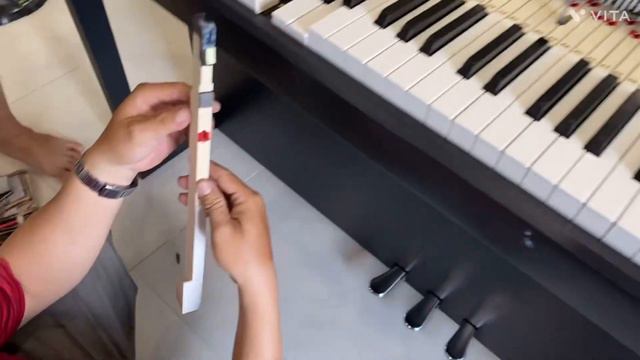 Bên Trong Piano KAWAI CA-99 | Bảo trì - vệ sinh đàn cho khách смотреть онлайн