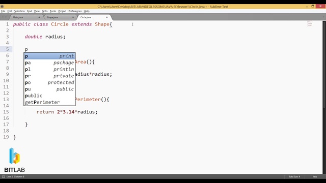 BITLAB JAVA SE 1 - Lesson 9 смотреть онлайн