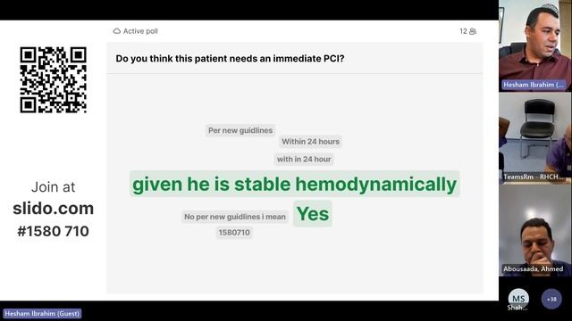 PCI for NSTEMI (The full session with Q&A) смотреть онлайн