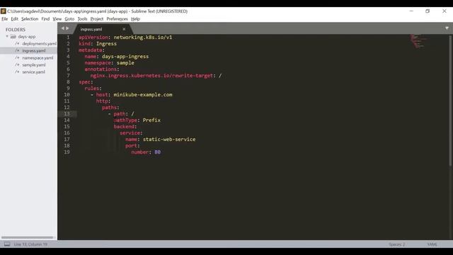 6. Minikube Hands-On || 4 - Minikube Ingress смотреть онлайн