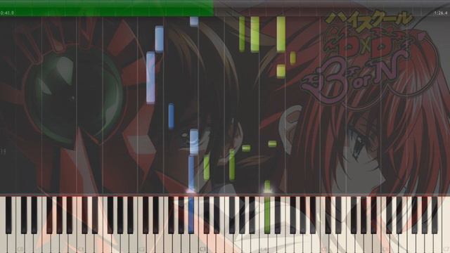 Nakama - High School DxD Born OST [Piano Tutorial +Midi | Sheet] смотреть онлайн